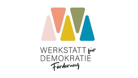 Logo Werkstatt für Demokratieförderung e. V. Logo des Vereins Werkstatt für Demokratieförderung e. V.