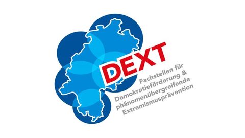Logo DEXT Logo der Fachstellen für Demokratieförderung und phänomenübergreifende Extremismusprävention